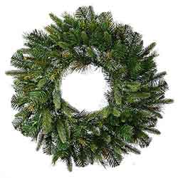 30 Inch Cashmere Artificial Christmas Wreath Unlit