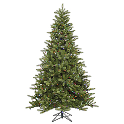 Christmastopia.com - 5.5 Foot King Spruce Artificial Christmas Tree 250 DuraLit Multi Lights