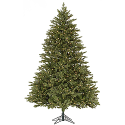 Christmastopia.com - 9 Foot Balsam Fir Artificial Christmas Tree 1150 DuraLit Clear Lights