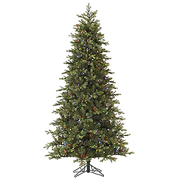 Christmastopia.com - 4.5 Foot Rocky Mountain Fir Artificial Christmas Tree 200 LED Multi Lights