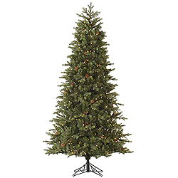 6 Foot Rocky Mountain Fir Artificial Christmas Tree 400 DuraLit Clear Lights