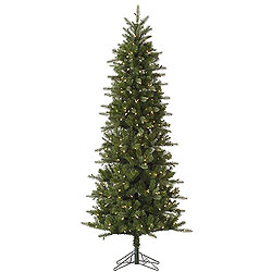 Christmastopia.com - 4.5 Foot Carolina Pencil Spruce Artificial Christmas Tree 200 DuraLit Clear Lights