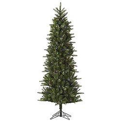 Christmastopia.com - 5.5 Foot Carolina Pencil Spruce Artificial Christmas Tree 250 LED Multi Lights