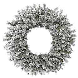 Christmastopia.com 16 Inch Frosted Sable Pine Wreath