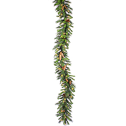 Christmastopia.com - 6 Foot Cheyenne Swag Garland 50 DuraLit Clear Lights