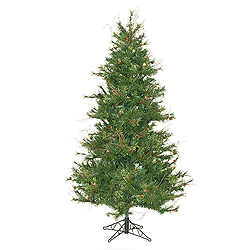 Christmastopia.com - 6.5 Foot Slim Mixed Country Pine Artificial Christmas Tree Unlit