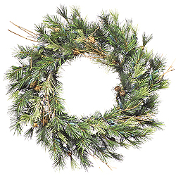 Christmastopia.com 20 Inch Mixed Country Pine Wreath