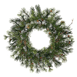 Christmastopia.com 24 Inch Mixed Country Pine Artificial Christmas Wreath Unlit