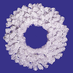 Christmastopia.com 24 Inch Crystal White Wreath