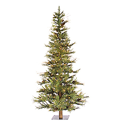 Christmastopia.com - 4 Foot Ashland Artificial Christmas Tree 200 DuraLit Clear Lights