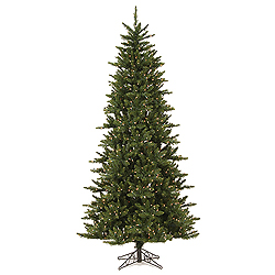 Christmastopia.com - 9.5 Foot Camdon Slim Artificial Christmas Tree 1000 DuraLit Clear Lights