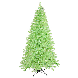 9 Foot Chartreuse Artificial Christmas Tree 700 Green Lights