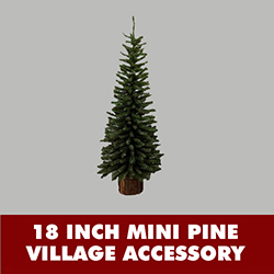 18 Inch Mini Pine Artificial Christmas Tree Unlit