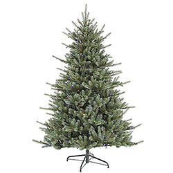 7.5 Foot Colorado Blue Spruce Artificial Christmas Tree 720 LED Multi Lights