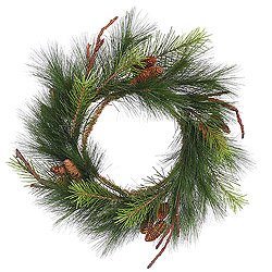 24 Inch Bavarian Pine Wreath