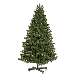 7.5 Foot Medium Grand Teton Artificial Christmas Tree 750 Clear Lights
