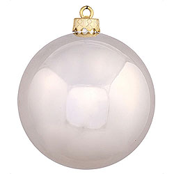 Christmastopia.com - 2.75 Inch Champagne Shiny Round Ornament 12 per Set