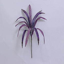 Christmastopia.com - 36 Inch Purple Papyrus Flower Ornament 17 Inch Flower