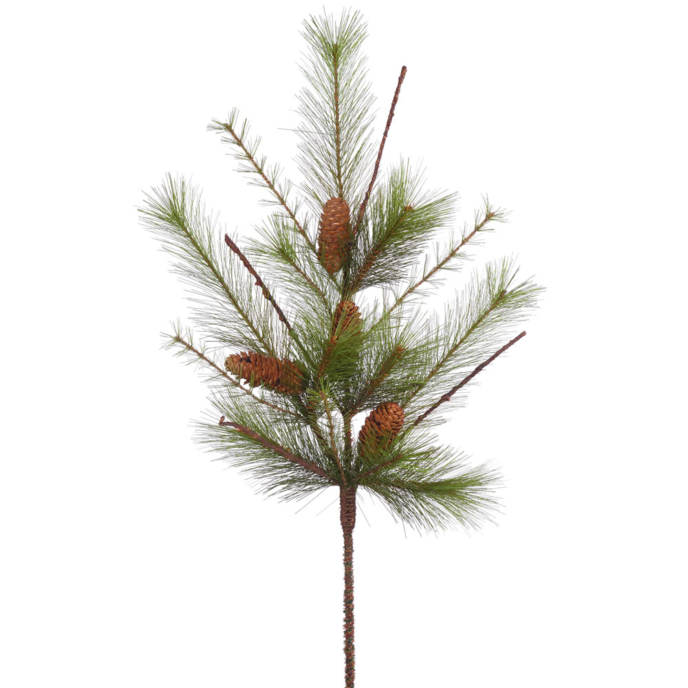 30 Inch Mixed Mountain Pine Artificial Christmas Spray Unlit