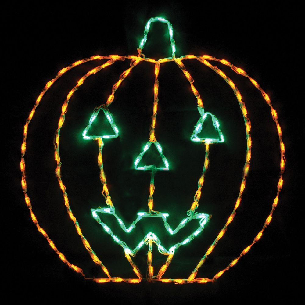 Christmastopia.com - Jack O Lantern LED Lighted Outdoor Halloween Decoration