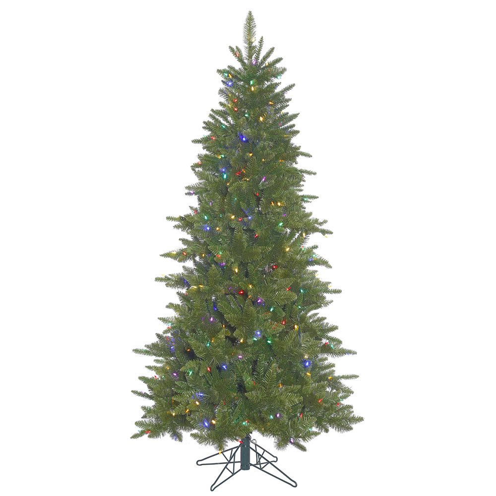 Christmastopia.com 9 Foot Slim Durango Spruce Artificial Christmas Tree - 850 Multi LED Lights