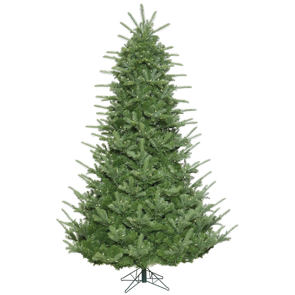 7.5 Foot Sheridan Spruce Artificial Christmas Tree 800 LED M5 Italian Warm White Mini Lights