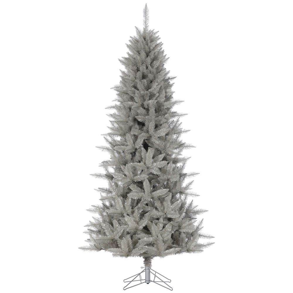 Christmastopia.com 4.5 Foot Platinum Pencil Fir Artificial Christmas Tree Unlit