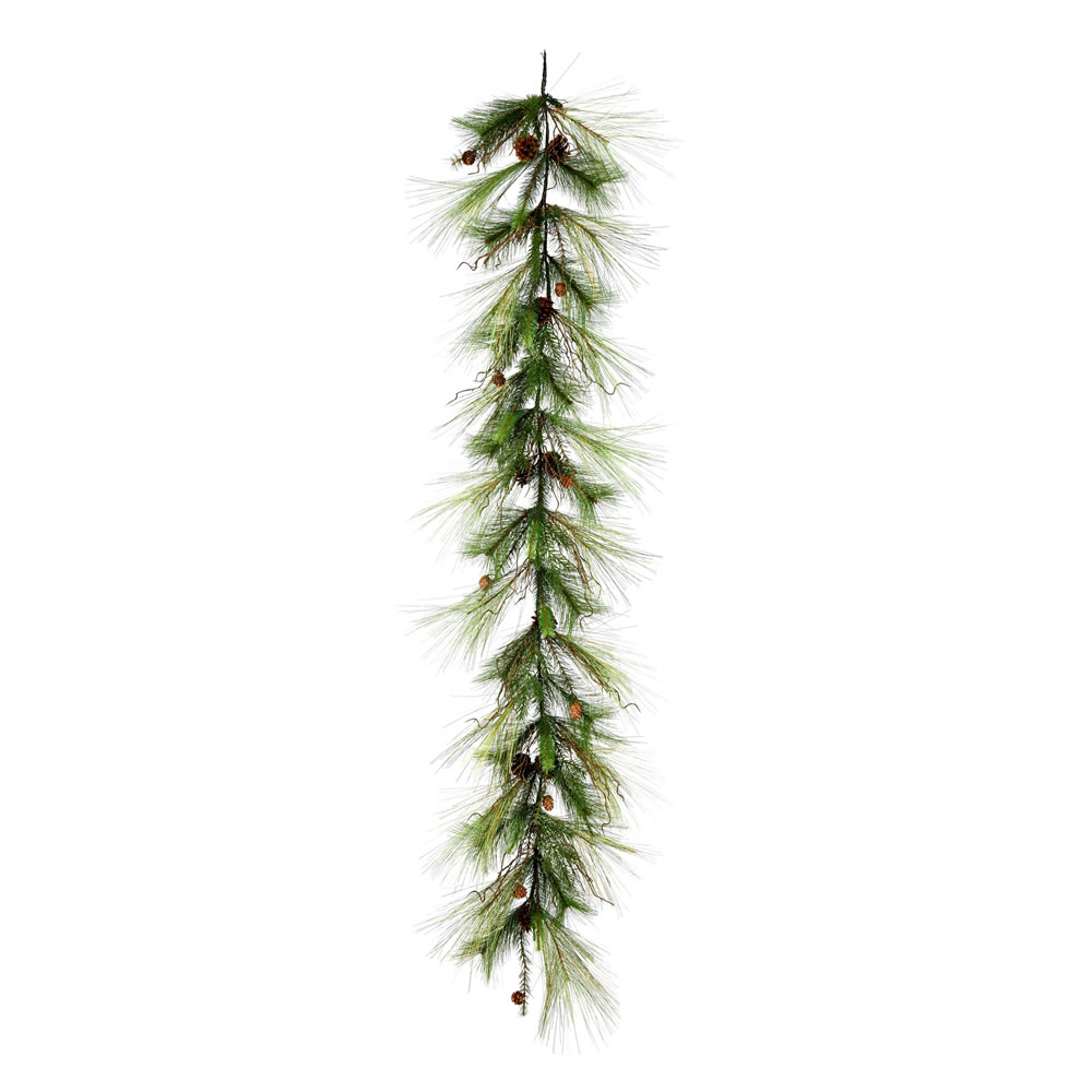 6 Foot Ridgeville Pine Artificial Christmas Garland Unlit