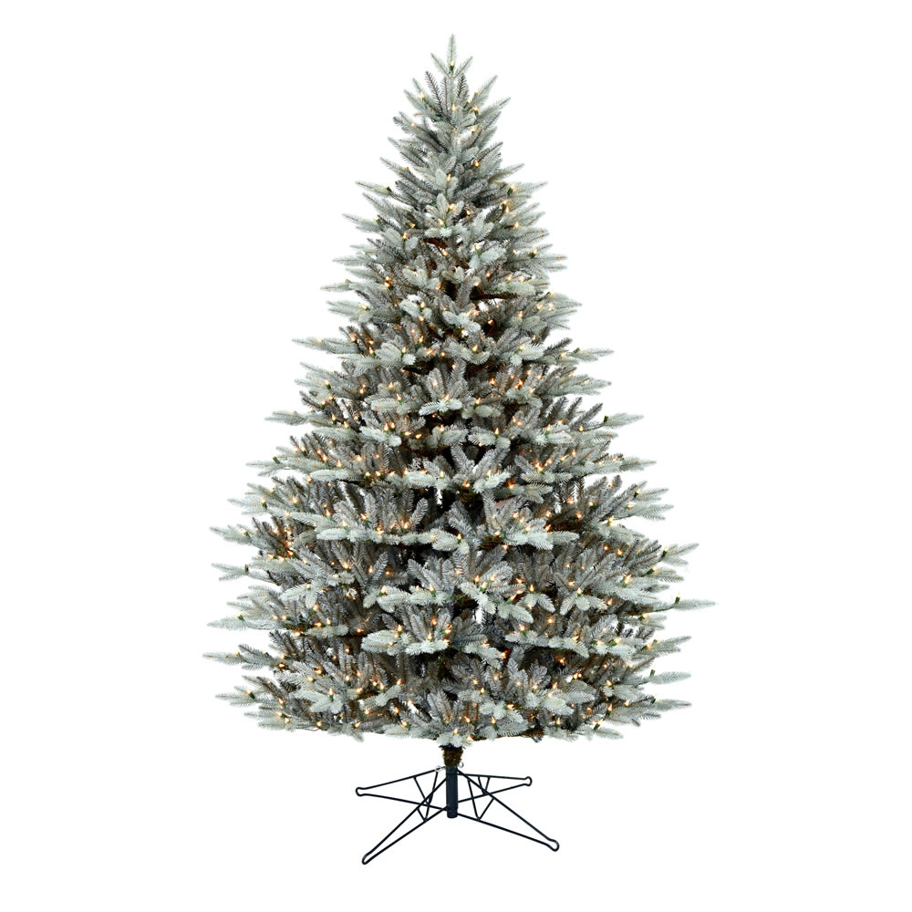 Christmastopia.com 9 Foot Douglas Blue Fir Artificial Christmas Tree - 1250 DuraLit Incandescent Clear Mini Lights