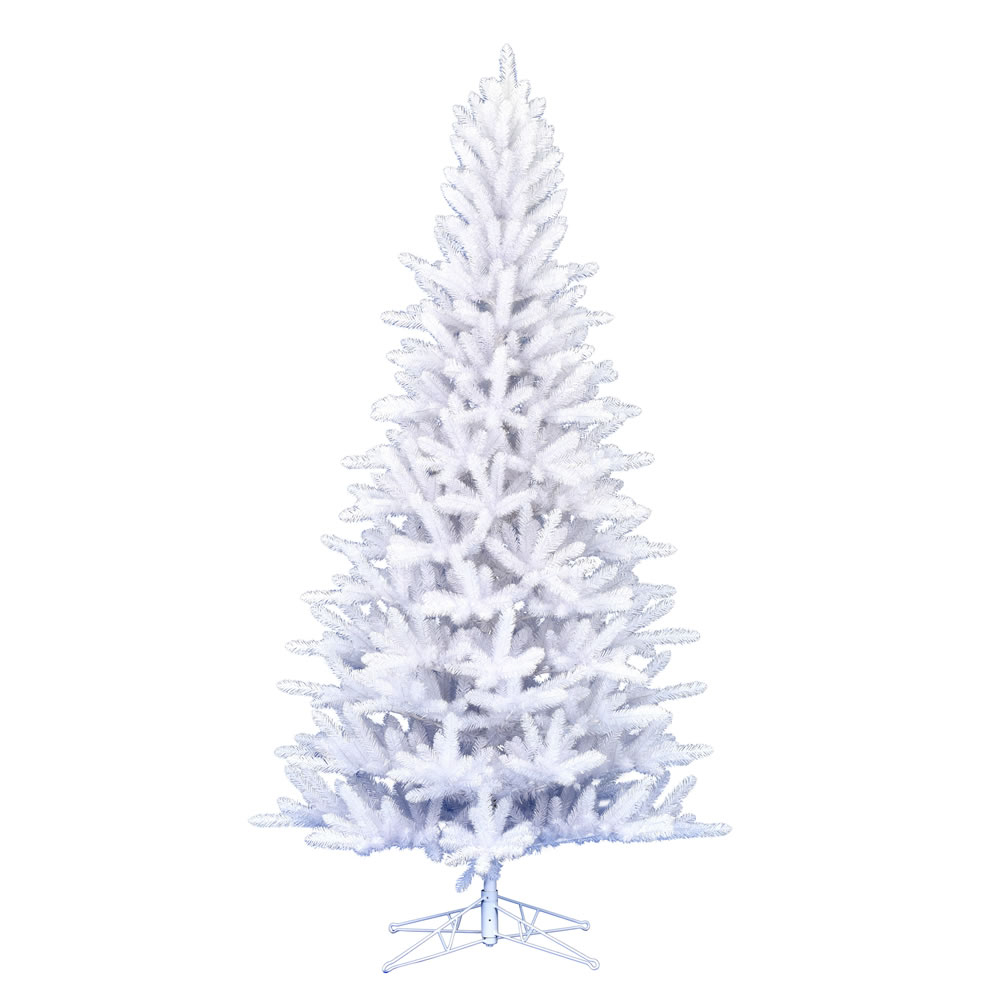 10 Foot Shiny White Spruce Artificial Christmas Tree Unlit
