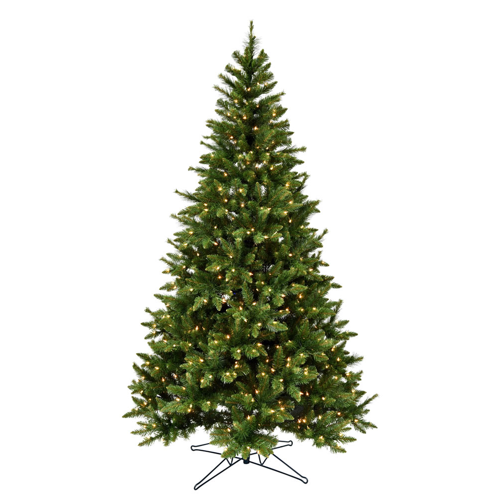 Christmastopia.com 9 Foot Bennington Spruce Artificial Christmas Tree 1100 Duralit Incandescent Clear Mini Lights