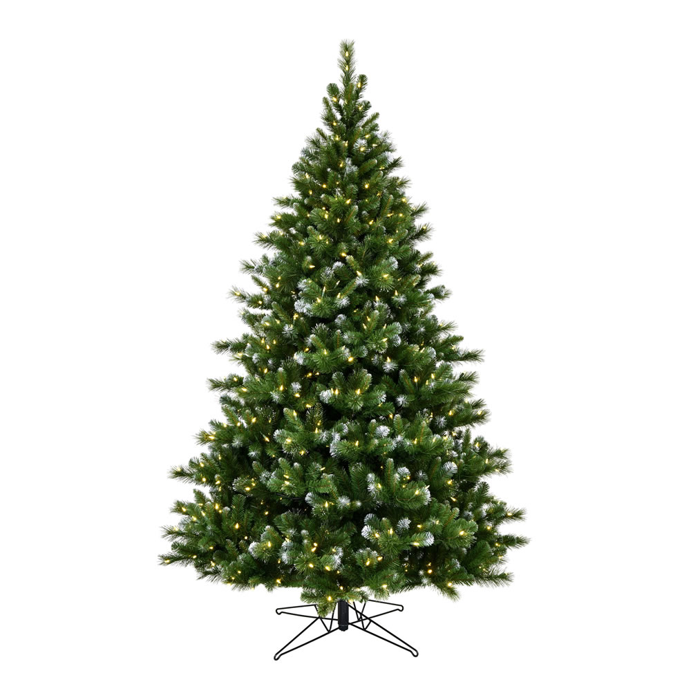 Christmastopia.com 9 Foot New Haven Spruce Artificial Christmas Tree 1000 Duralit LED Warm White Mini Lights