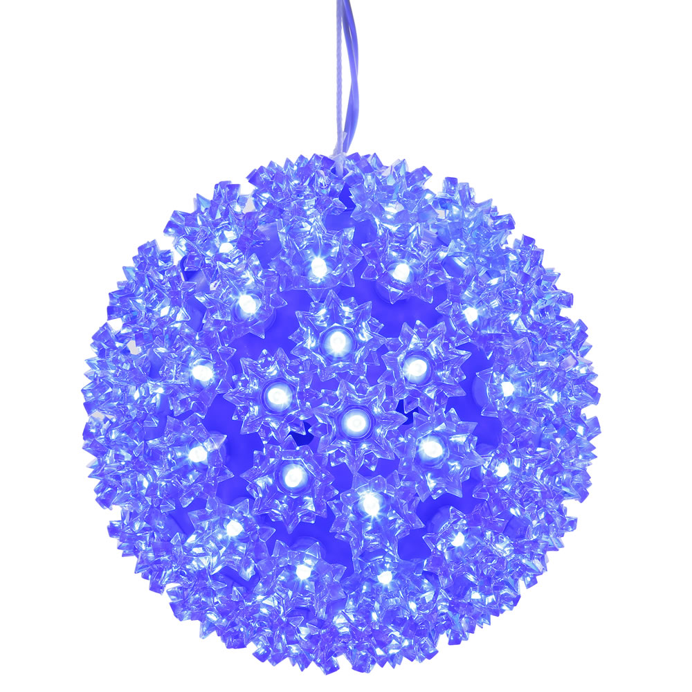 Christmastopia.com 150 LED Blue Starlight Christmas Light Sphere Lead Wire