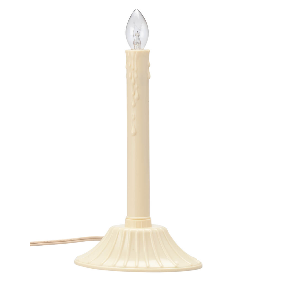 C7 Ivory Candolier Christmas Window Candle Lamp