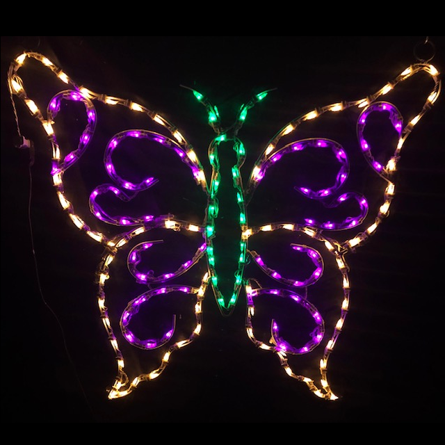 Christmastopia.com Butterfly - Hanging LED Lighted Outdoor Spring Decoration