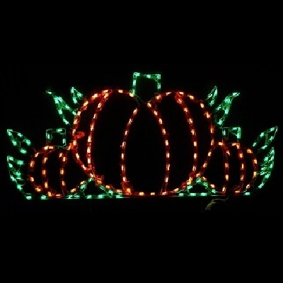 Harvest Pumpkin Patch LED Lighted Outdoor Thanksgiving Decoration