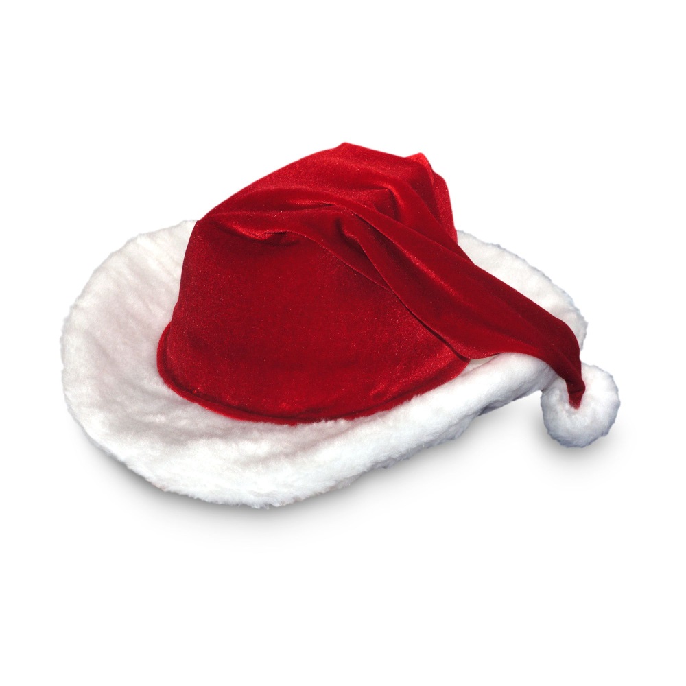 Christmastopia.com Country Cowboy Christmas Santa Hat