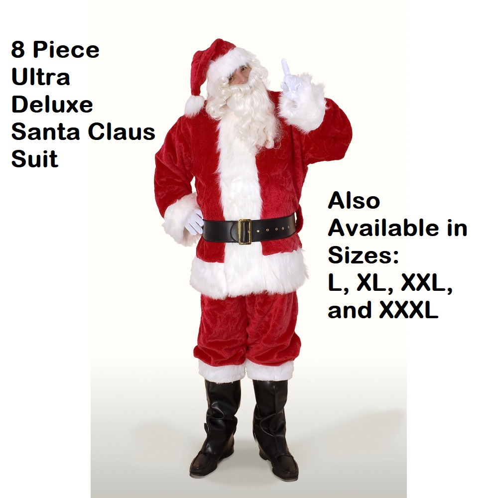 Ultra Deluxe Santa Claus Suit Extra Large