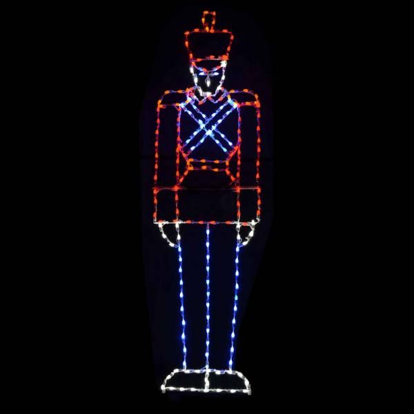 Toy Soldier C7 LED Lighted Christmas Outdoor Decoration