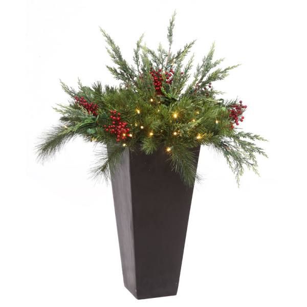 Christmastopia.com 30 Inch LED Estate Container Filler Battery Powered Container Not Included