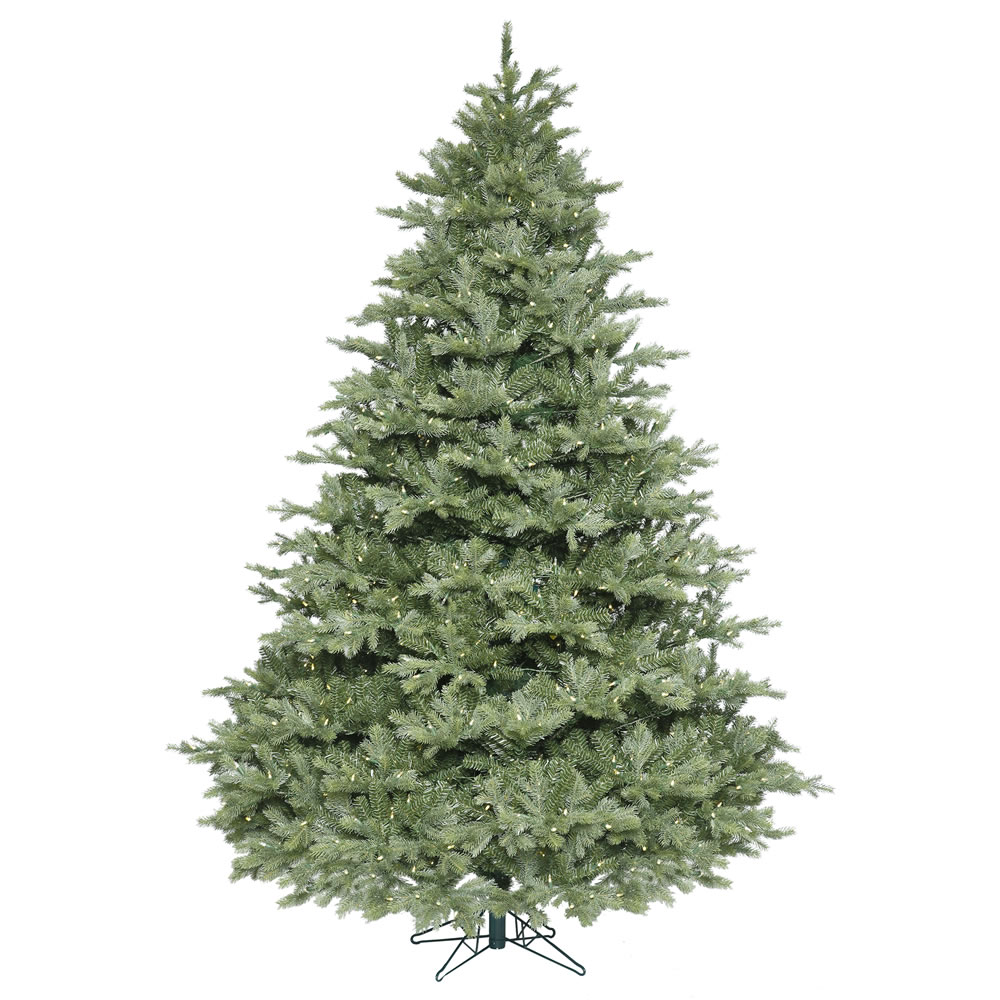 5.5 Foot Idaho Frasier Fir Artificial Christmas Tree 400 LED M5 Italian Warm White Mini Lights