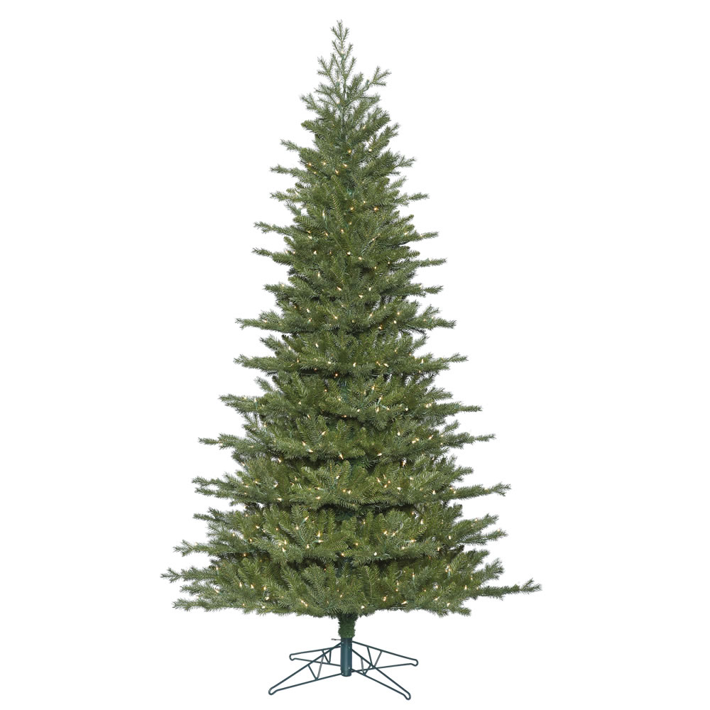 9 Foot Eastern Frasier Fir Artificial Christmas Tree 800 DuraLit Incandescent Clear Mini Lights