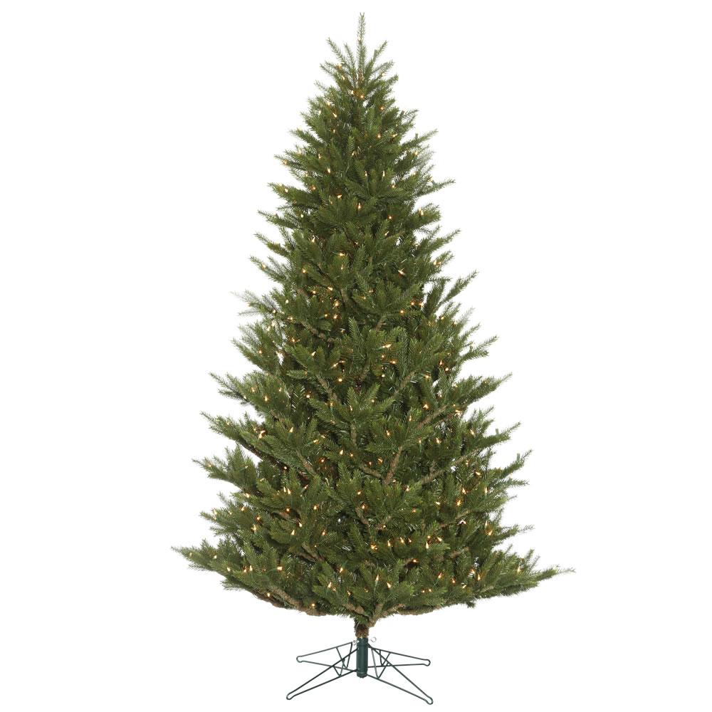 Christmastopia.com 12 Foot Fresh Cut Frasier Fir Artificial Christmas Tree 1950 DuraLit Incandescent Clear Mini Lights