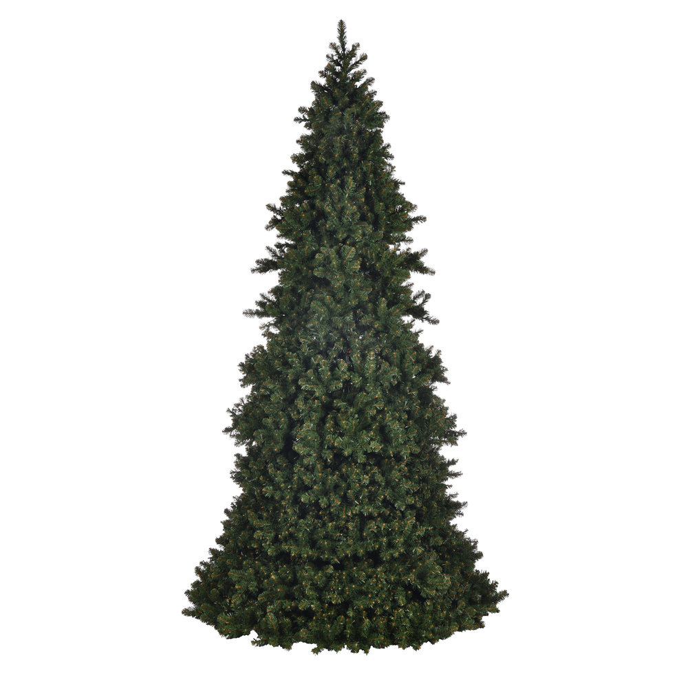 12 Foot Slim Grand Teton Frame Artificial Commercial Christmas Tree Unlit