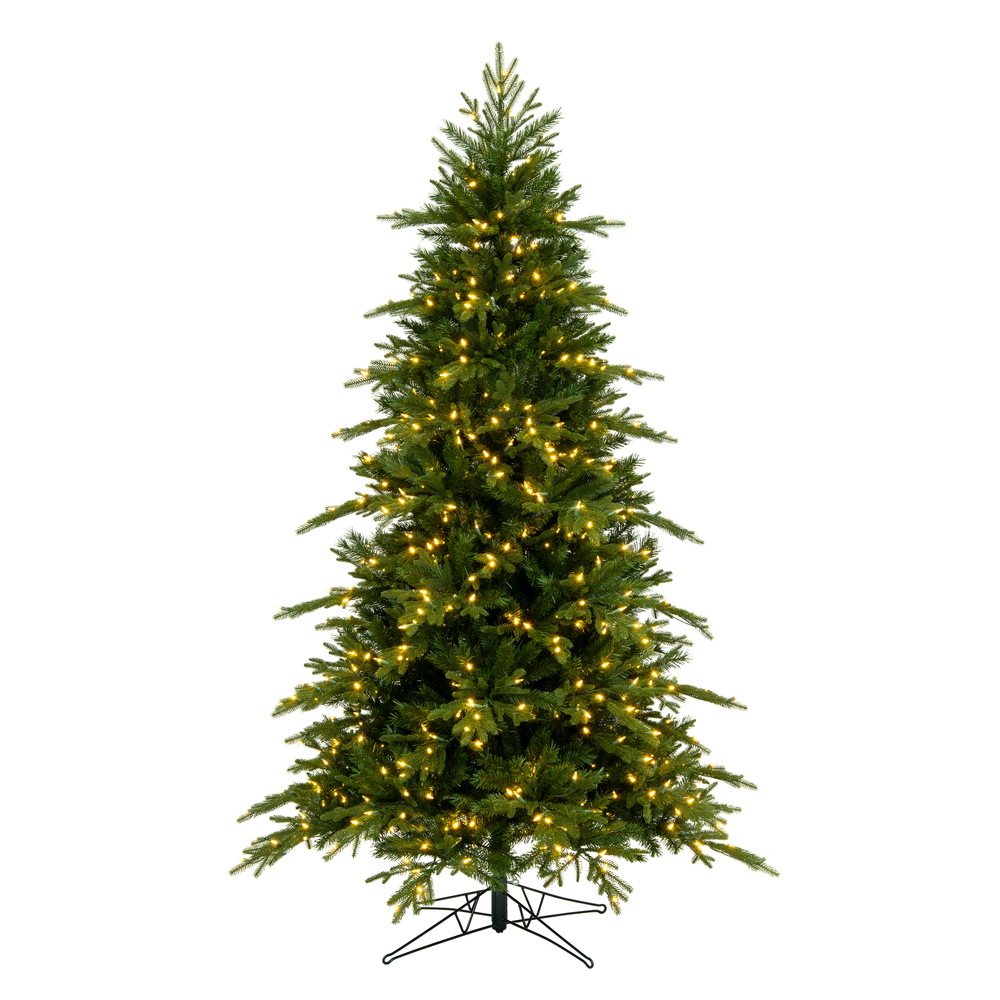 Christmastopia.com 6.5 Kingston Fraser Fir Artificial Christmas Tree DuraLit LED Warm White Mini Lights