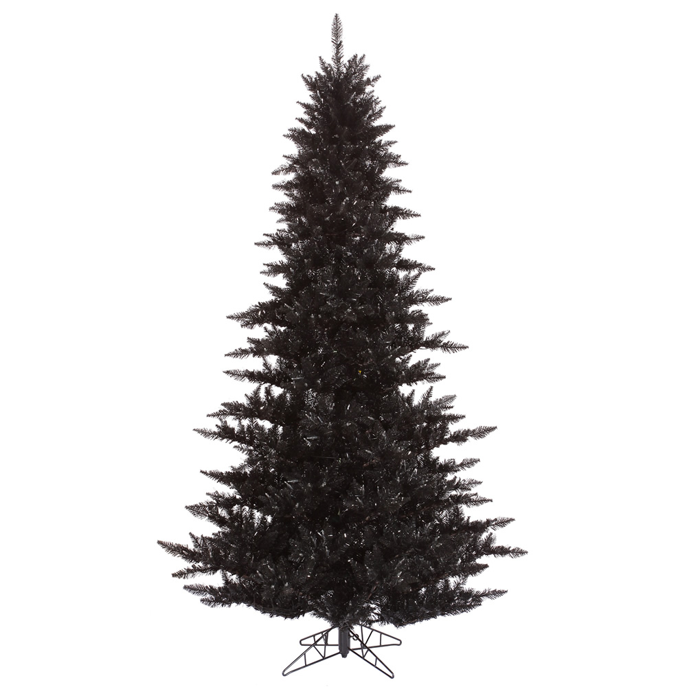 12 Foot Black Artificial Halloween Tree Unlit