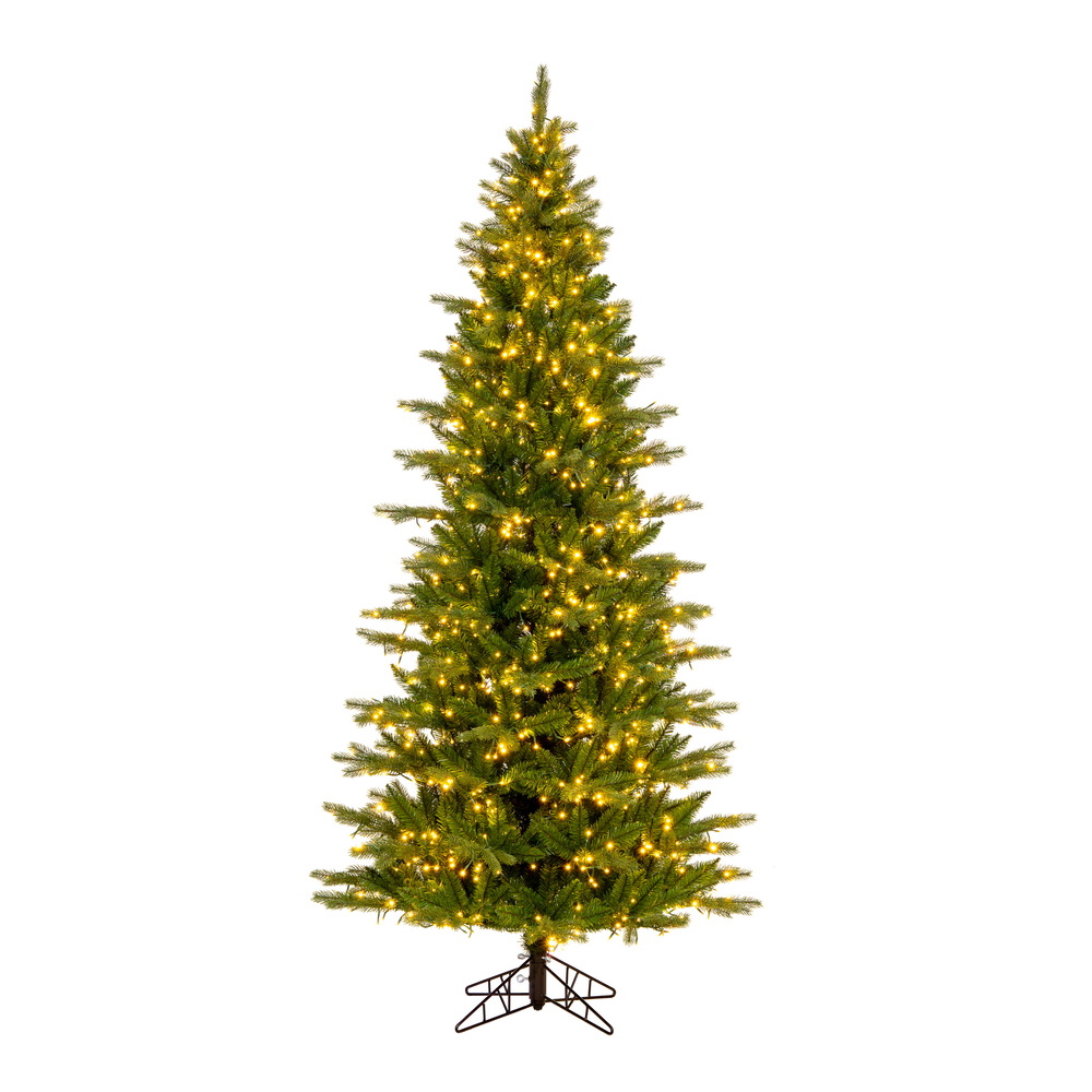 6.5 Foot Balsam Spruce Artificial Christmas Tree 3MM LED Color Changing Lights