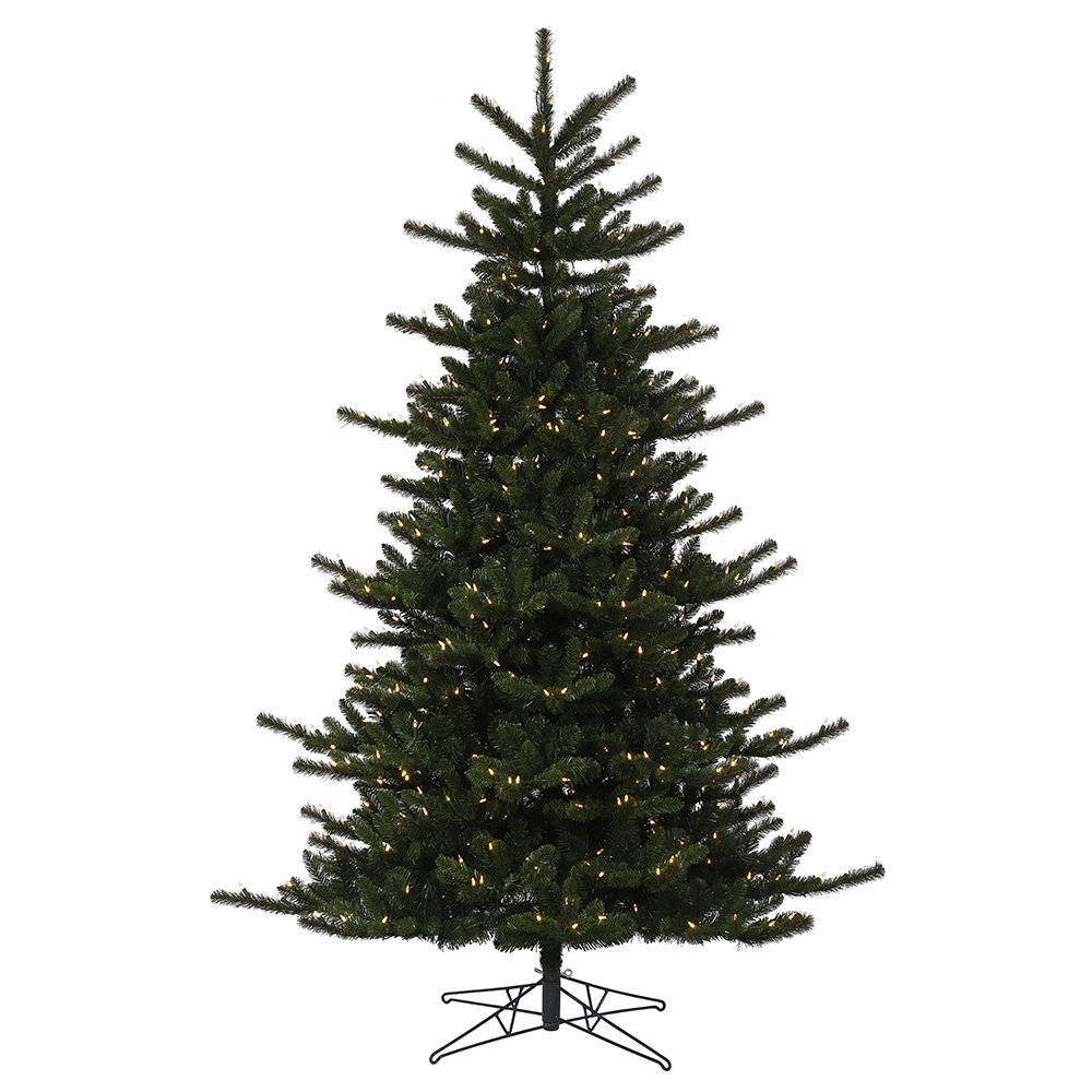 15 Foot Decorator Pine Artificial Commercial Christmas Tree 2450 DuraLit LED M5 Italian Warm White Mini Lights