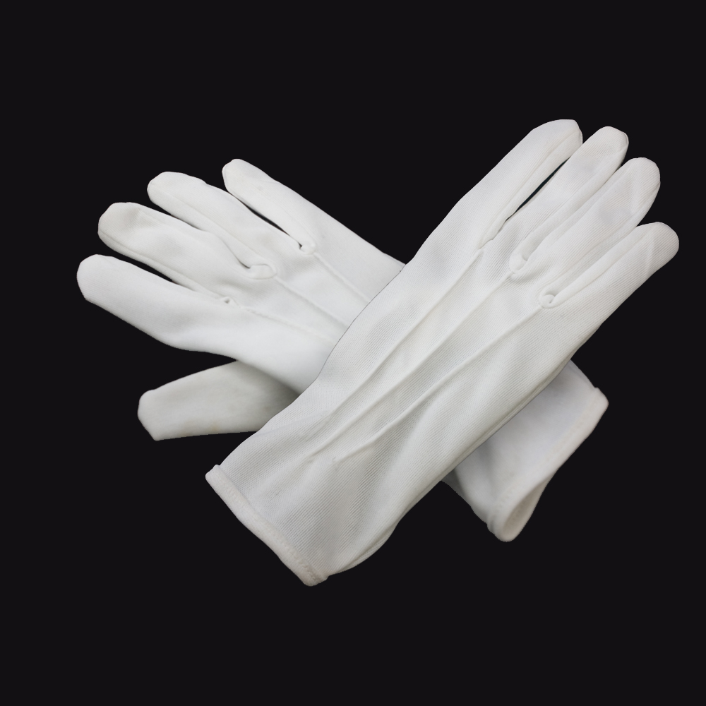 Christmastopia.com - Santa Claus White Dress Gloves