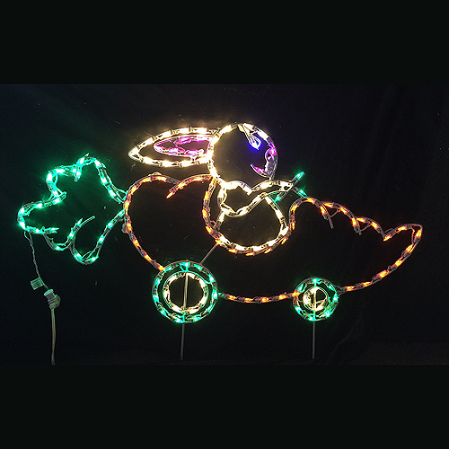 Lighted Outdoor Decorations Easter Carrot For A Larger View Of This Item